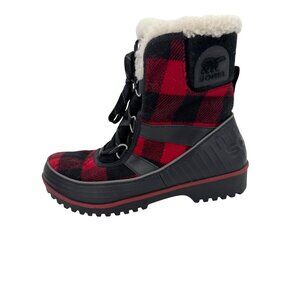 Sorel Womens Winter Boots‎ Size 10 Plaid Waterproof Insulated